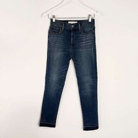Aritzia Denim Forum The Nico Mid Rise Skinny Crop Released Hem Jeans - Picture 2 of 8